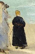 Sur la plage de Boulogne Edouard Manet